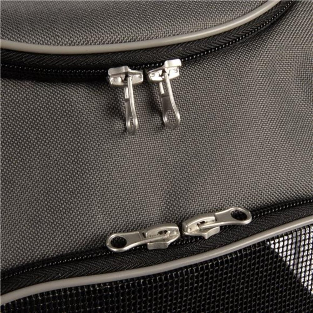 Medium Cat & Dog Travel Pet Backpack, Gray, 16 lb Limit - Picture 3 of 7